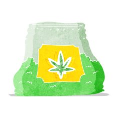 cartoon bag of weed N5