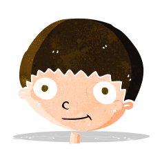 cartoon happy boy N66