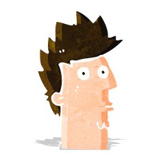 cartoon surprised face N5
