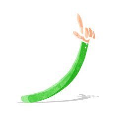 cartoon pointing arm N8