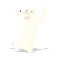Cartoon Polar Bear N55