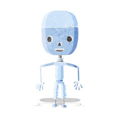 Cartoon Robot N127
