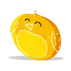 Cartoon Bird N164