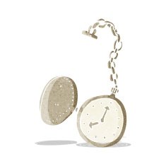 cartoon old watch N2