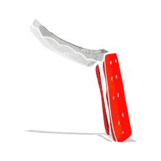 cartoon folding razor N3