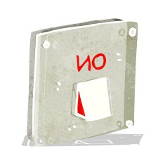 Cartoon Light Switch N23