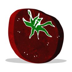 Cartoon Tomato N51