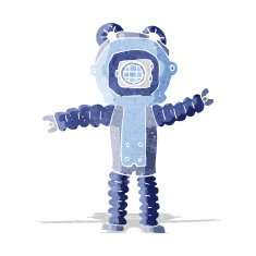 cartoon deep sea diver N7