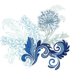 Floral abstraction