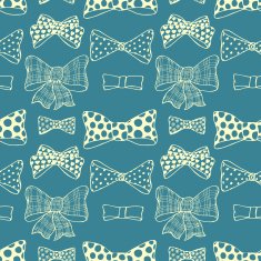 Set of bows hand drawn N4