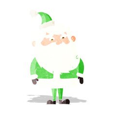Cartoon Santa Claus N194