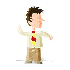 cartoon man making his point N3
