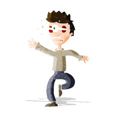 cartoon terrified man with eyes popping out N3