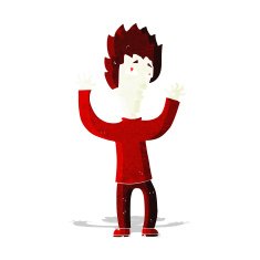 cartoon vampire giving up N3