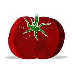 Cartoon Tomato N52