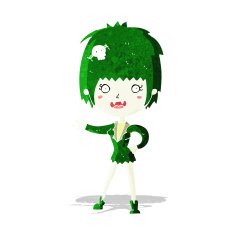 Cartoon Vampire Girl N71