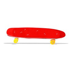 Cartoon Skateboard N23