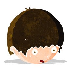 cartoon shocked face N4