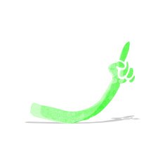 cartoon monster arm N19
