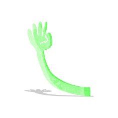 cartoon monster arm N20