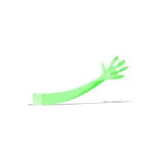 cartoon monster arm N21