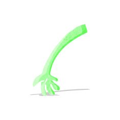 cartoon monster arm N22