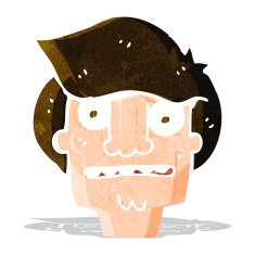 cartoon shocked face N5