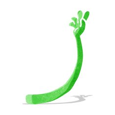 cartoon monster arm N24
