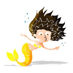 Cartoon Mermaid N20