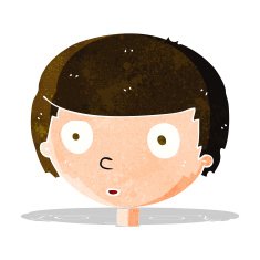 cartoon curious boy N11