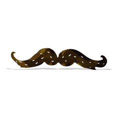 Cartoon Mustache N18