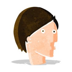 cartoon surprised face N6