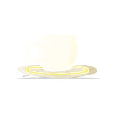 cartoon tea cup N21