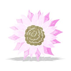 Cartoon Sunflower N26