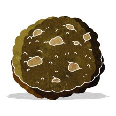 chocolate chip cookie cartoon N3
