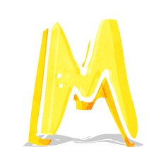 cartoon letter N22