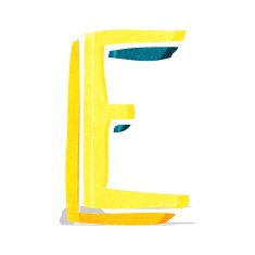 cartoon letter N27