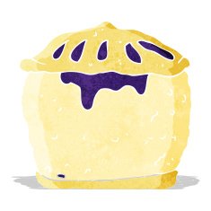 Cartoon Meat Pie N11