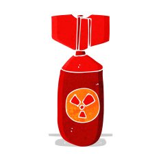 cartoon nuclear bomb N5