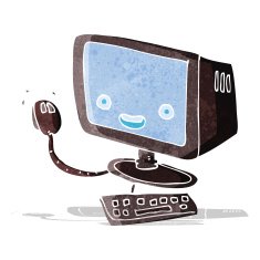 Cartoon Computer N33