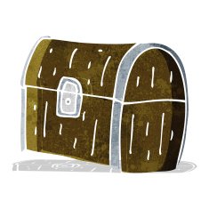Cartoon Treasure Chest N13