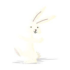 Cartoon Rabbit N71