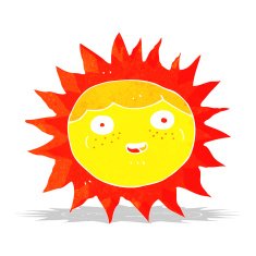 sun cartoon character N5