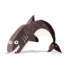 Cartoon Shark N39