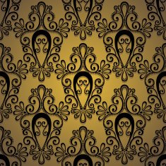 Seamless Ornate Pattern (Vector) Hand Drawn Texture N40