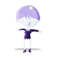 Cartoon Vampire Girl N75