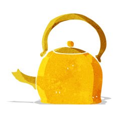 cartoon old kettle N3