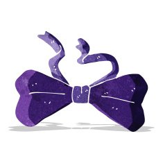 Cartoon Bow Tie N35