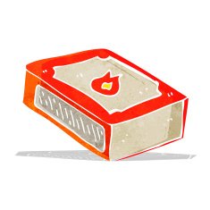 cartoon pack of matches N3