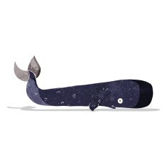 Cartoon Whale N58